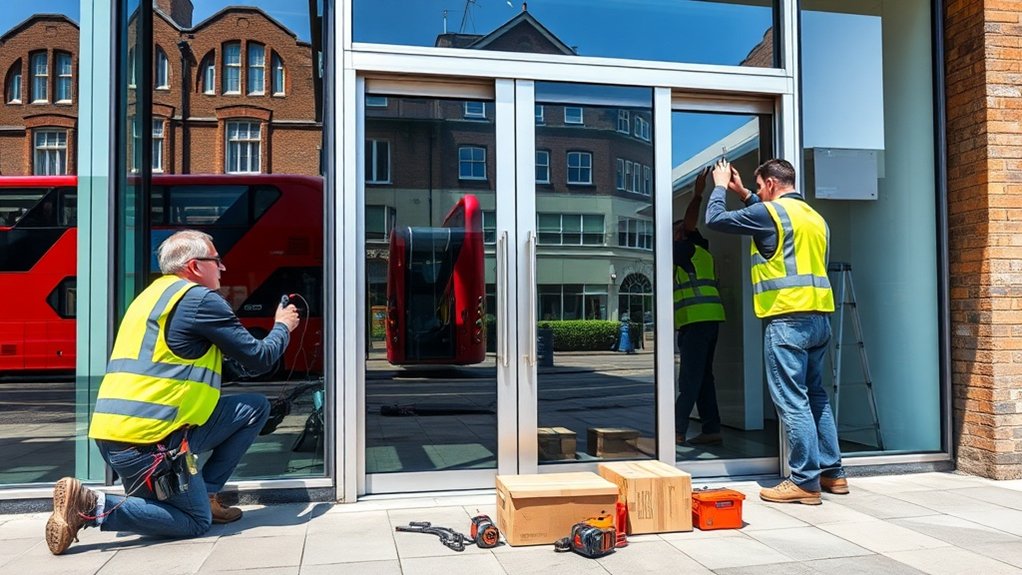 Automatic Door Installation Finsbury Park