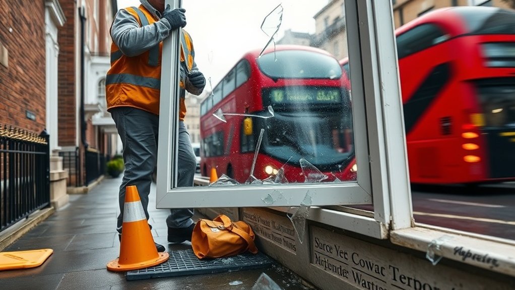 Broken Glass Replacement Finsbury Park