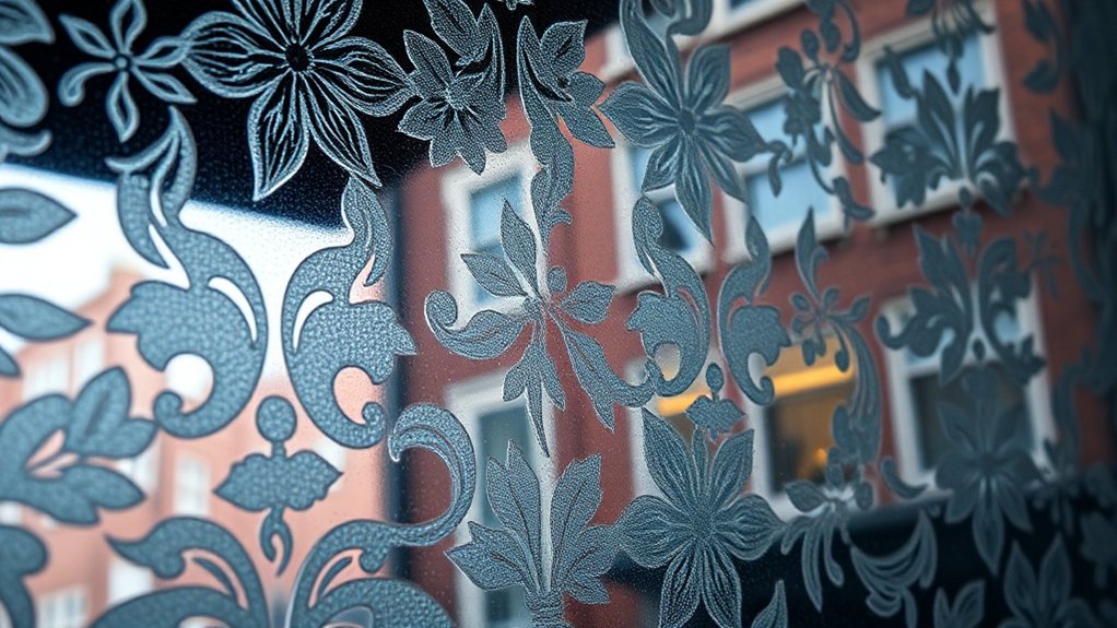 Patterned Decorative Glass Finsbury Park