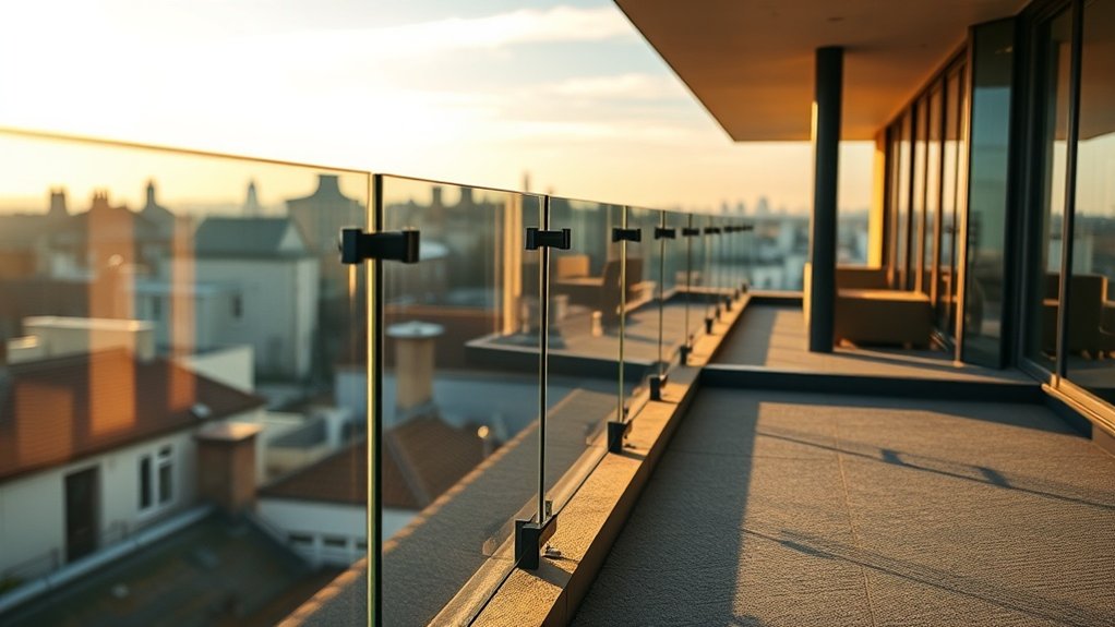 Terrace Glass Balustrades Finsbury Park